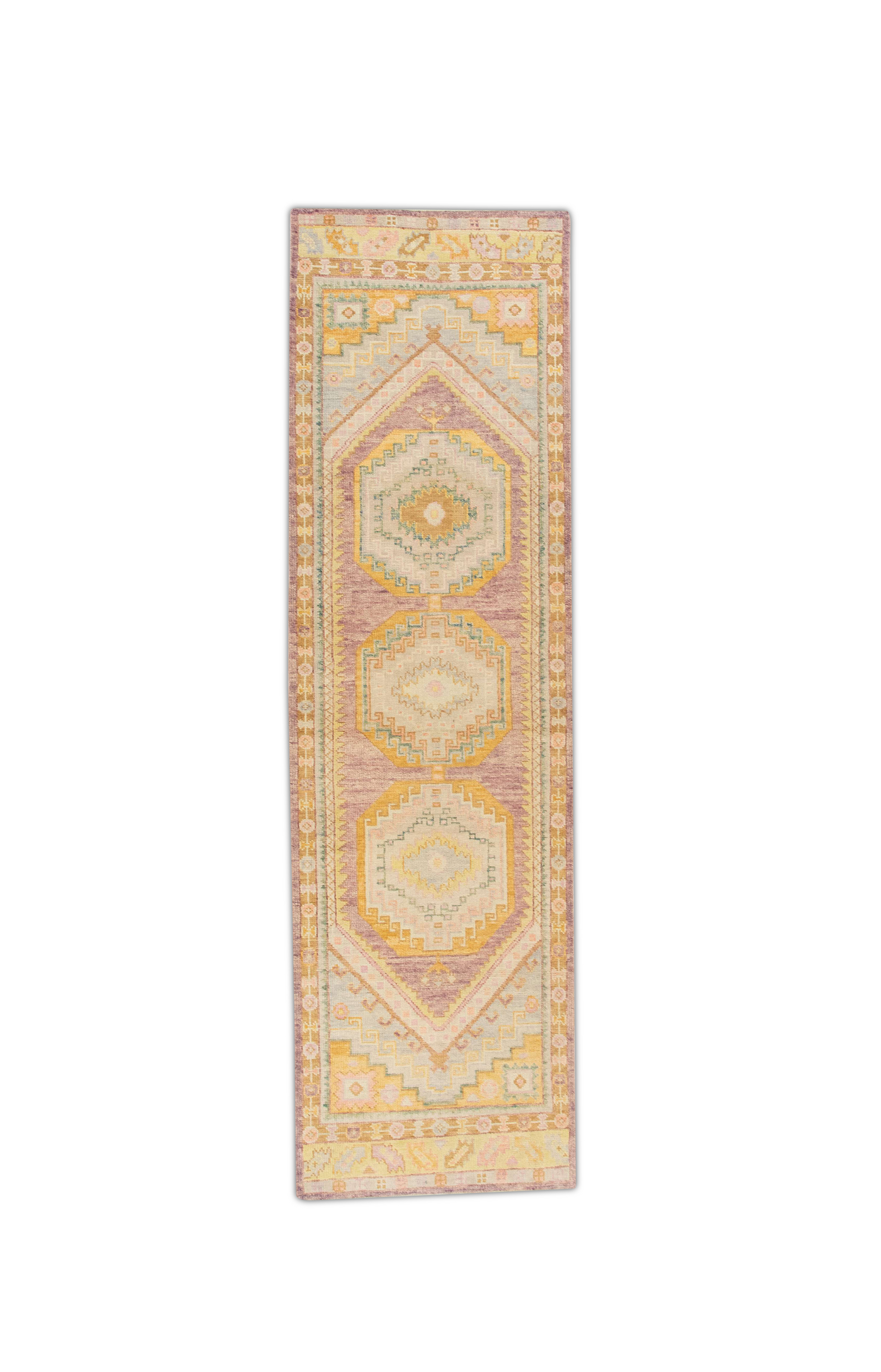 Turkish Oushak Rug 3'1" x 10'8" #883