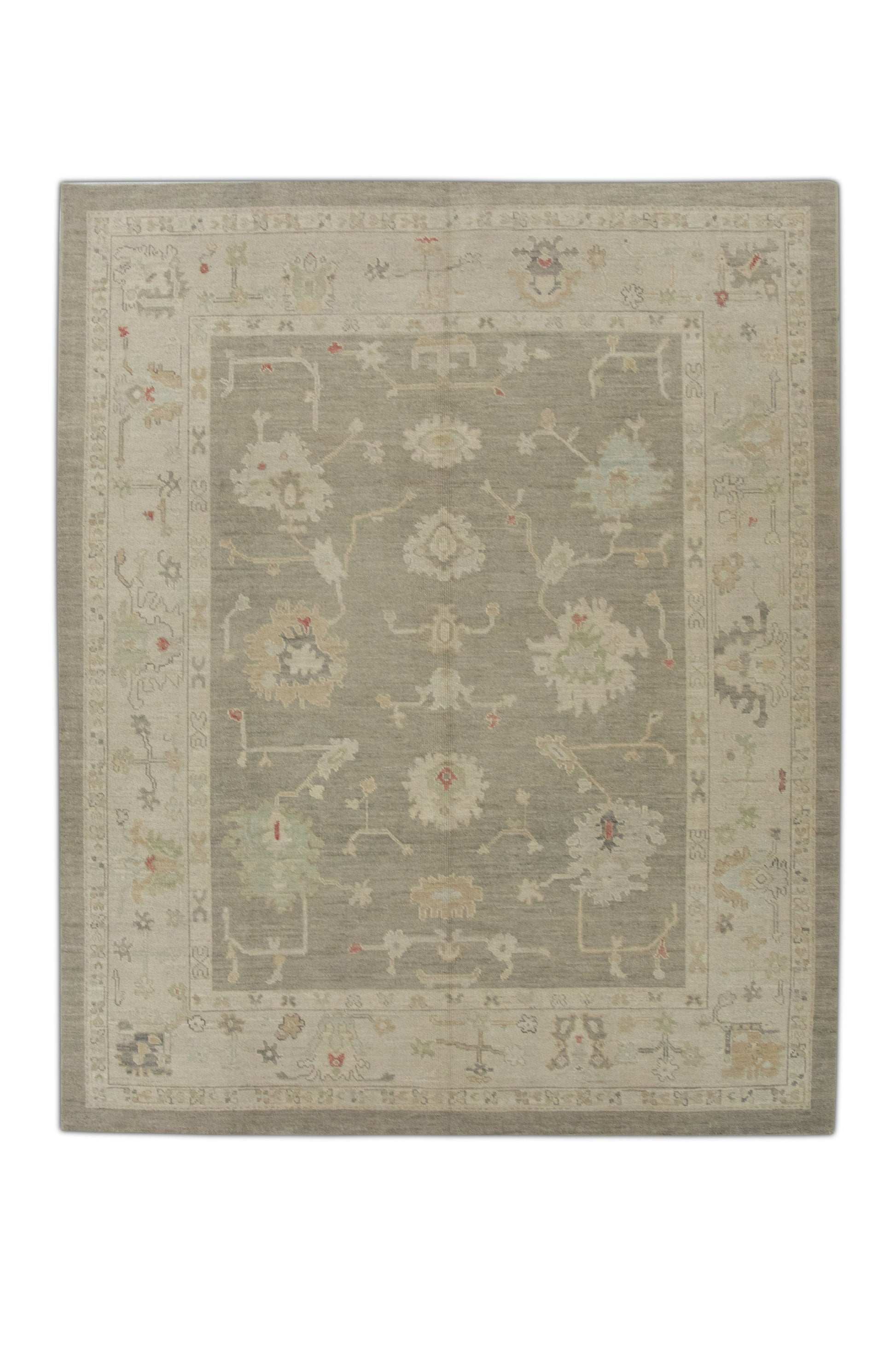 Turkish Oushak Rug 8'1" x 10'1" #70