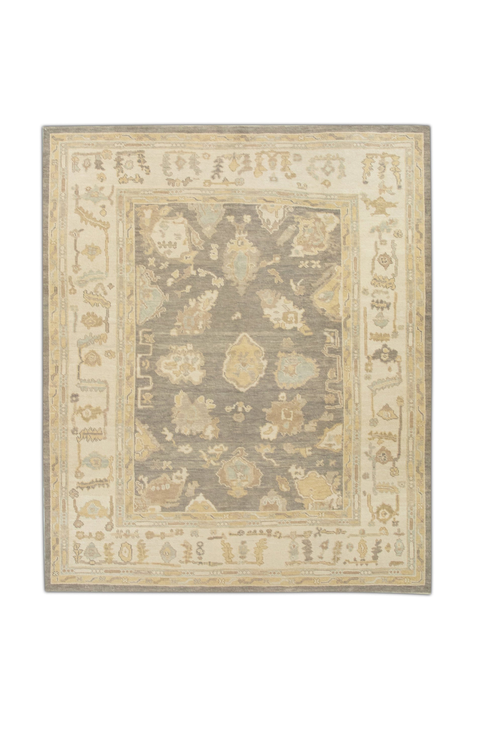 Turkish Oushak Rug 7'7" x 9'1" #71