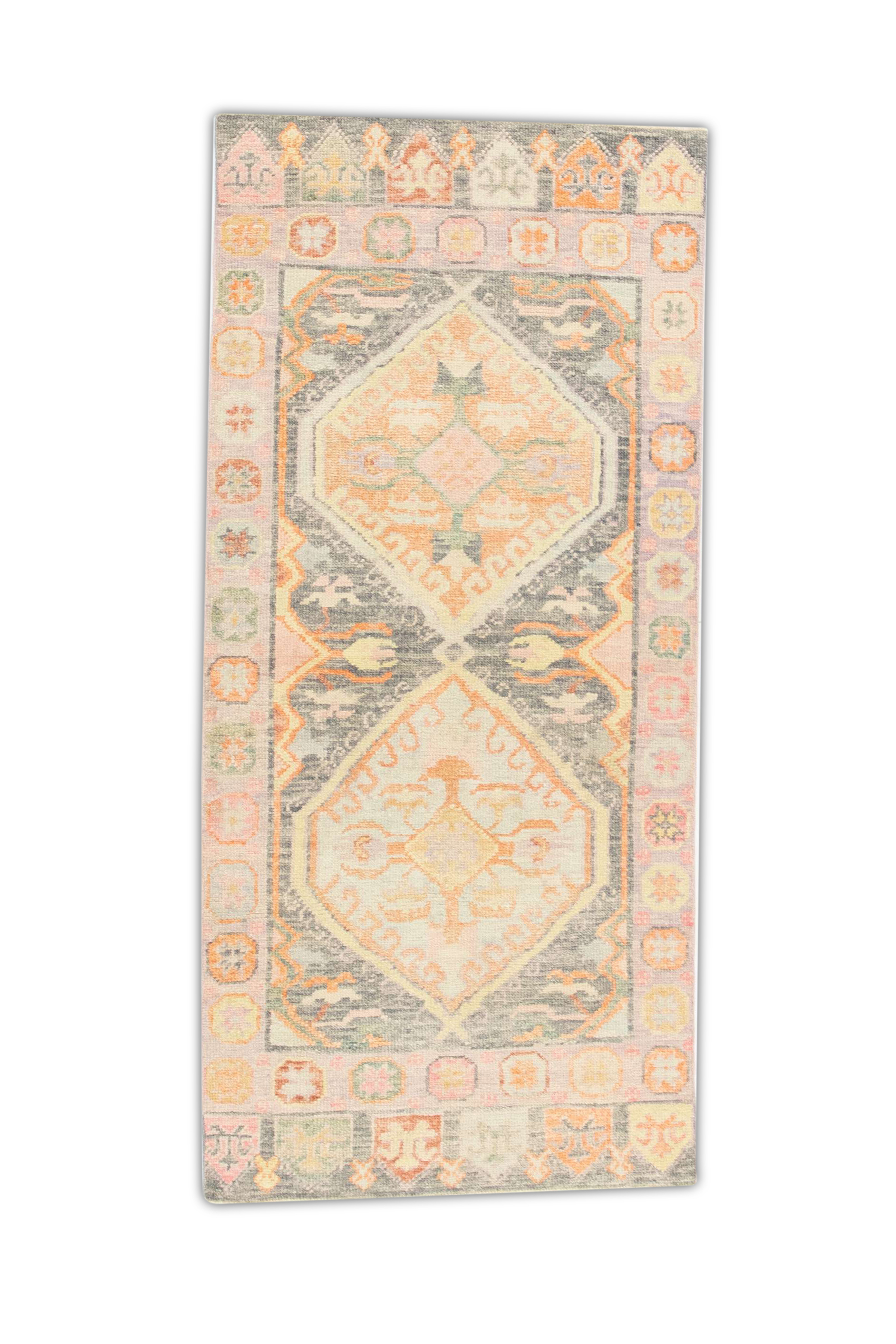 Turkish Oushak Rug 2'11" x 6'4" #1155