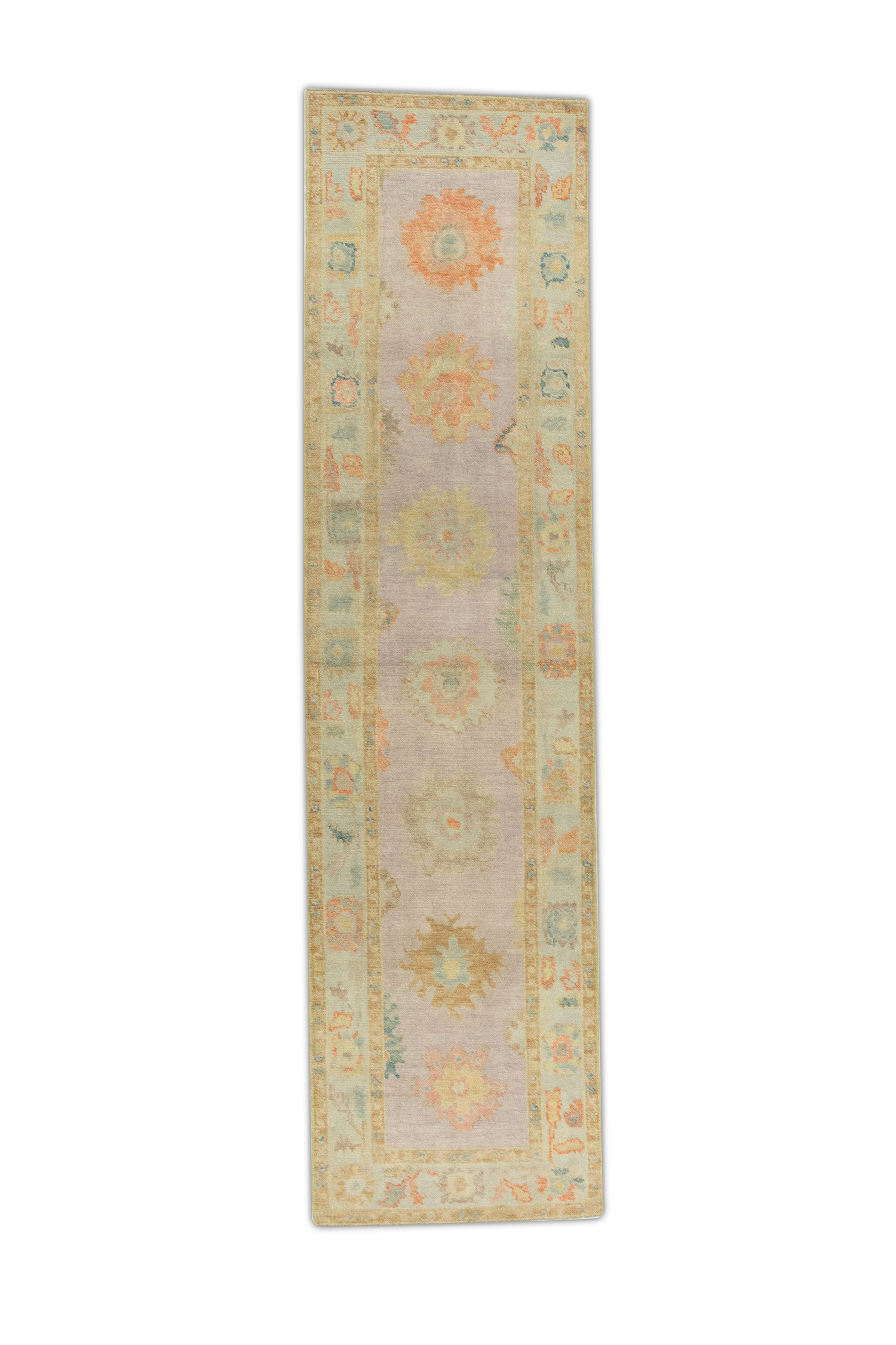 Turkish Oushak Rug 2'10" x 11'1" #660