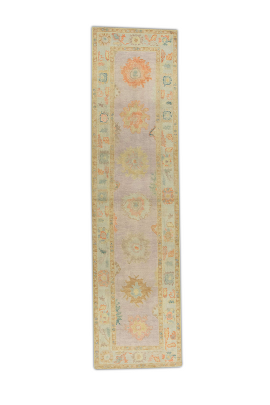 #660 Turkish Oushak 2'10" x 11'1"