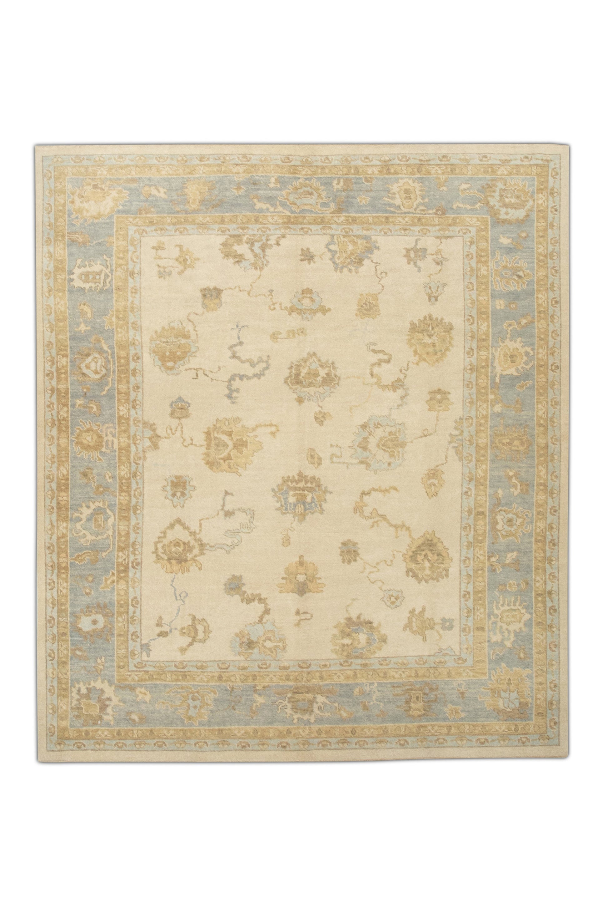 Turkish Oushak Rug 8'3" x 9'7" #85