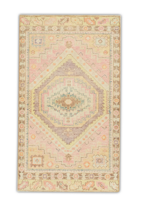 #893 Turkish Oushak 2'11" x 5'1"