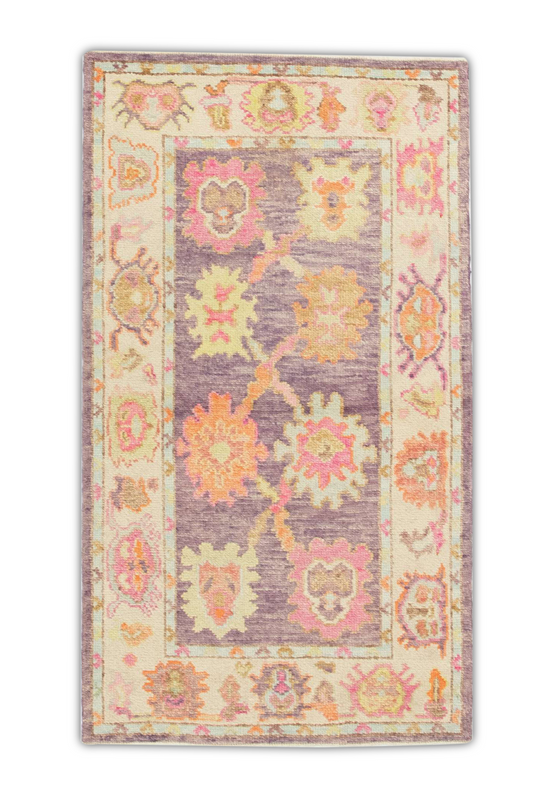 #808 Turkish Oushak 2'11" x 5'2"