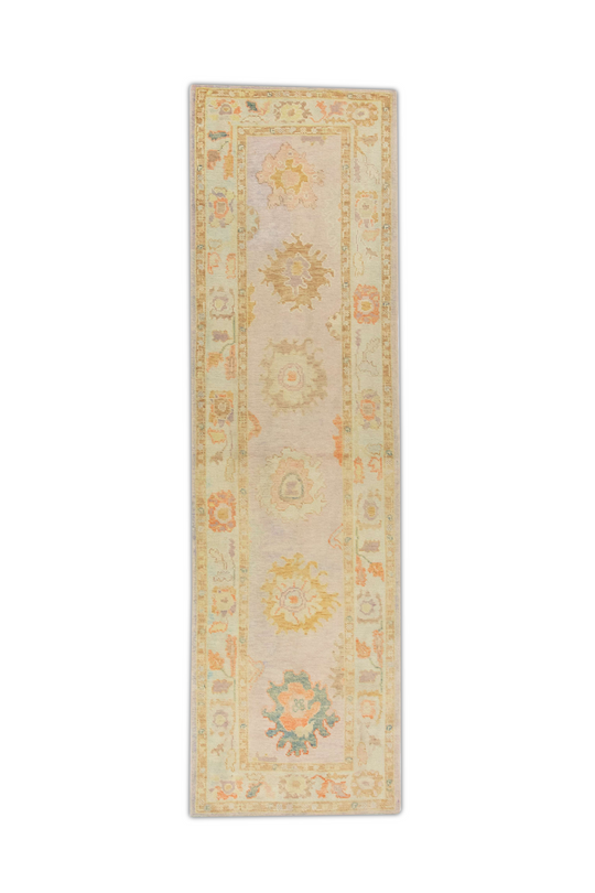 #1500 Turkish Oushak 3' x 10'8"