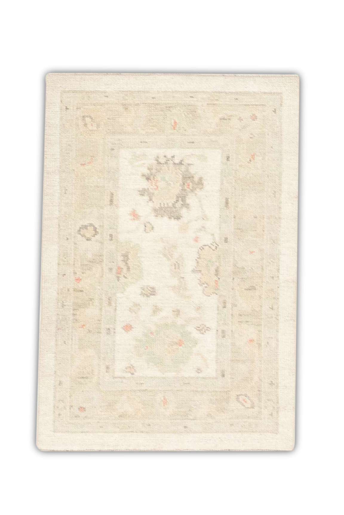 Turkish Oushak Rug 2'5" x 3'7" #1378