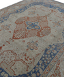 Turkish Antique Look Oushak Rug 9'10" x 13'8"  #15