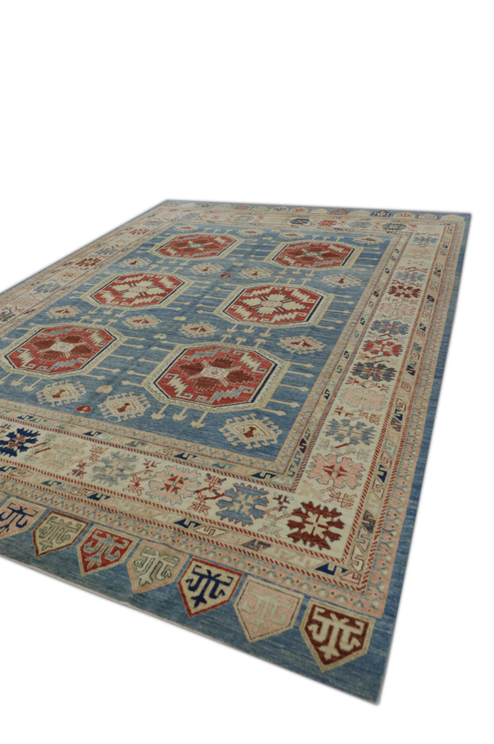 Turkish Antique Look Oushak Rug 10'2" x 13'8"  #117