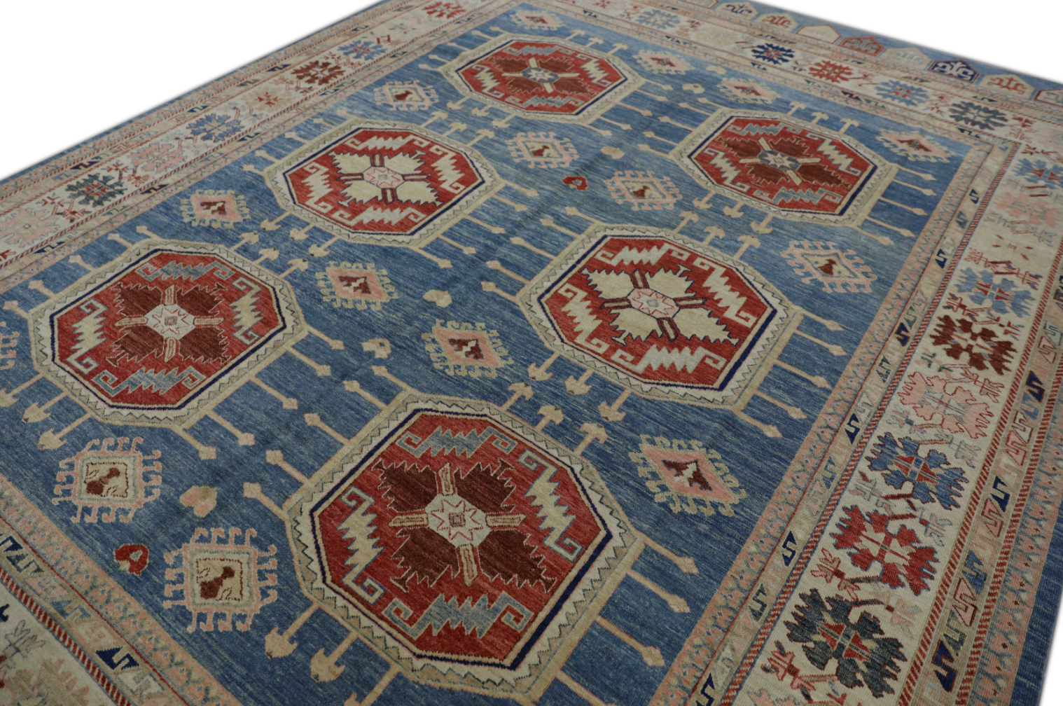 Turkish Antique Look Oushak Rug 10'2" x 13'8"  #117