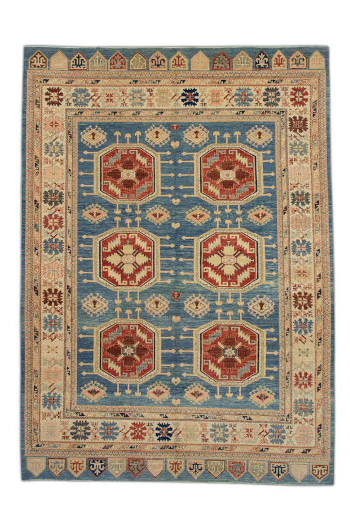 Turkish Antique Look Oushak Rug 10'2" x 13'8"  #117