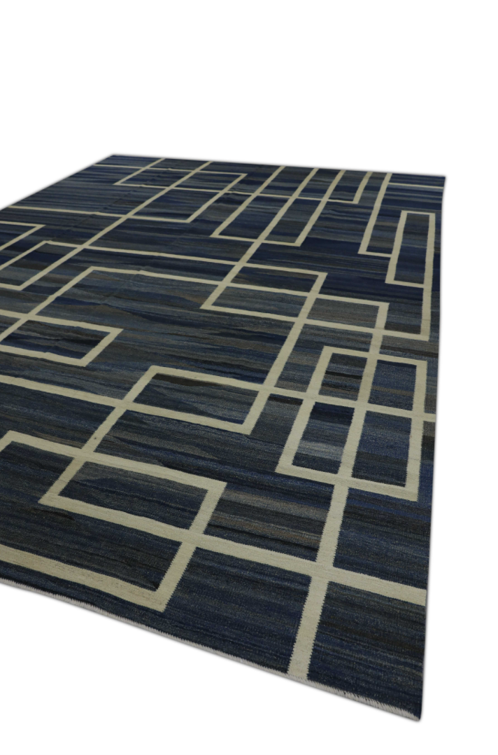 Oriental Flatweave Turkish Kilim 11'11" x 15'9" #F-1001