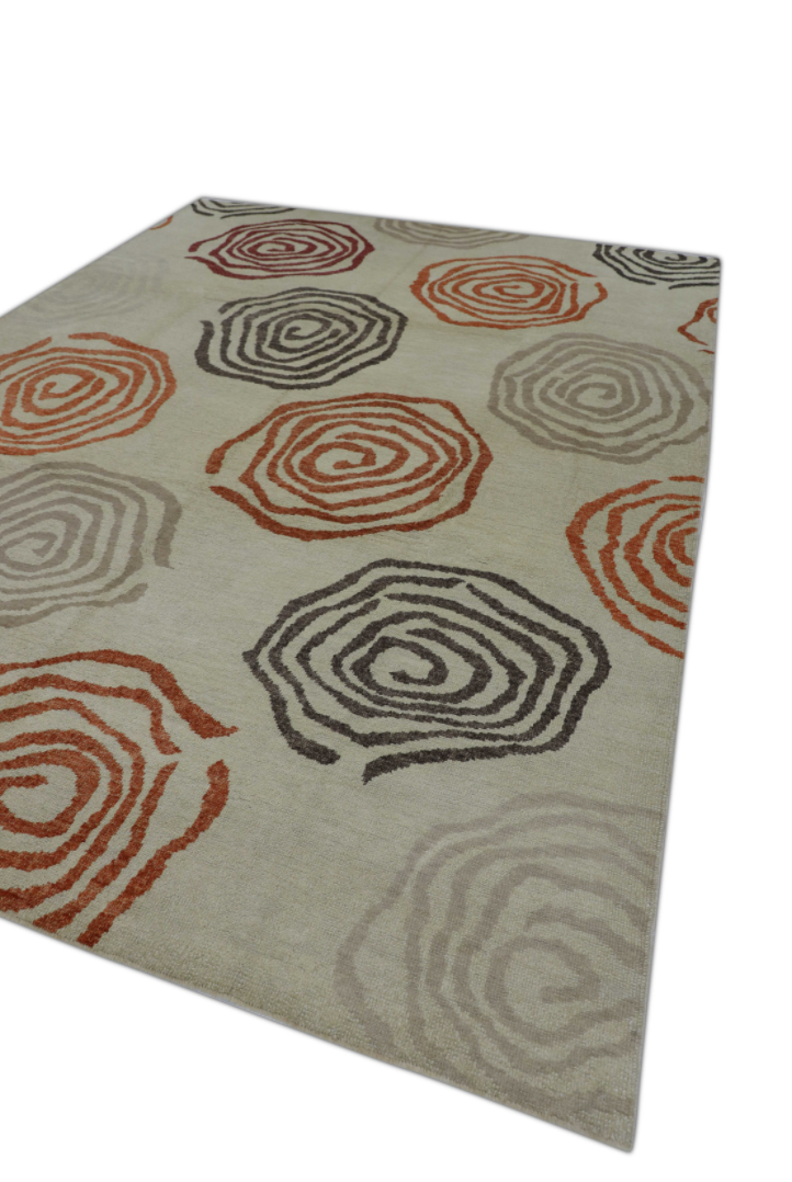 Turkish Oushak Rug 9'4" x 12'7" #242
