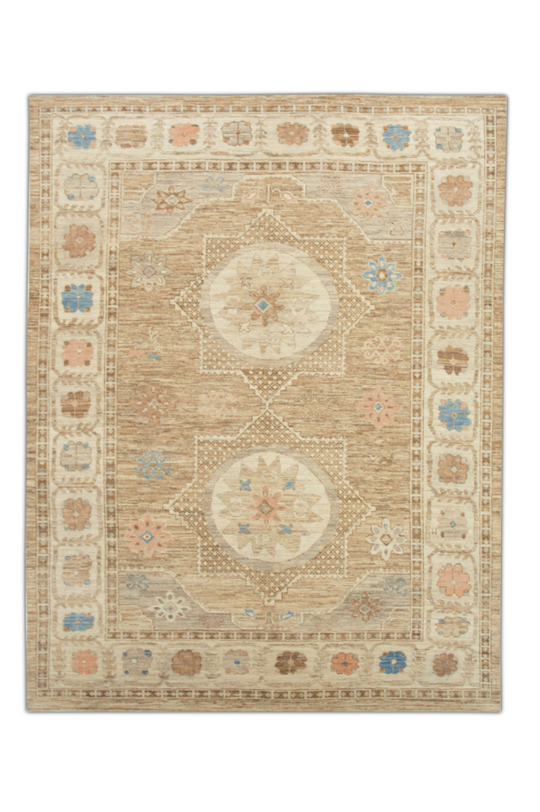 #1528 Turkish Oushak 8'9" x 12'1"