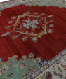 Turkish Old Wool Oushak Rug 9'4" x 12'6"  #179