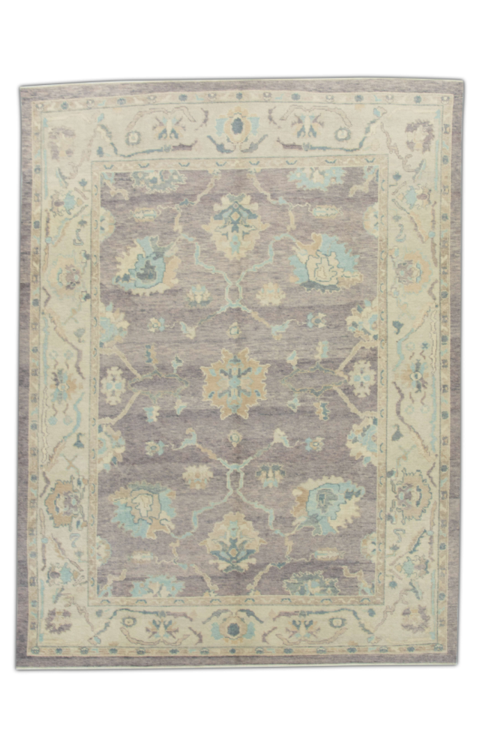 Turkish Oushak Rug 8'10" x 11'9" #1525