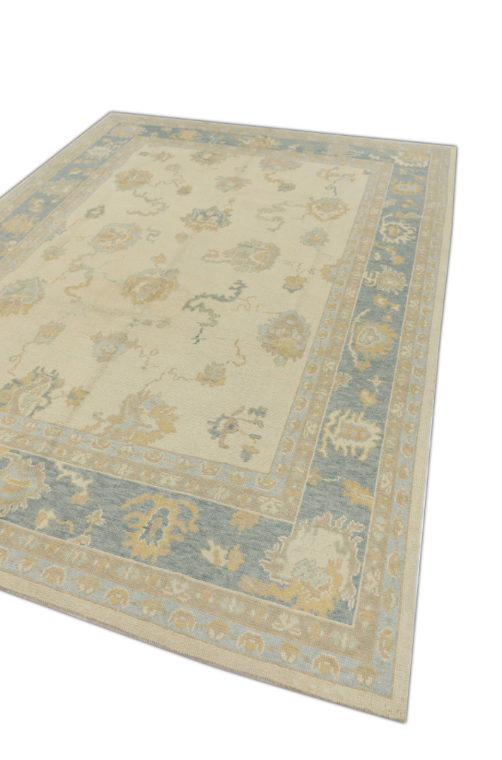 Turkish Oushak Rug 7'10" x 10'2" #1420