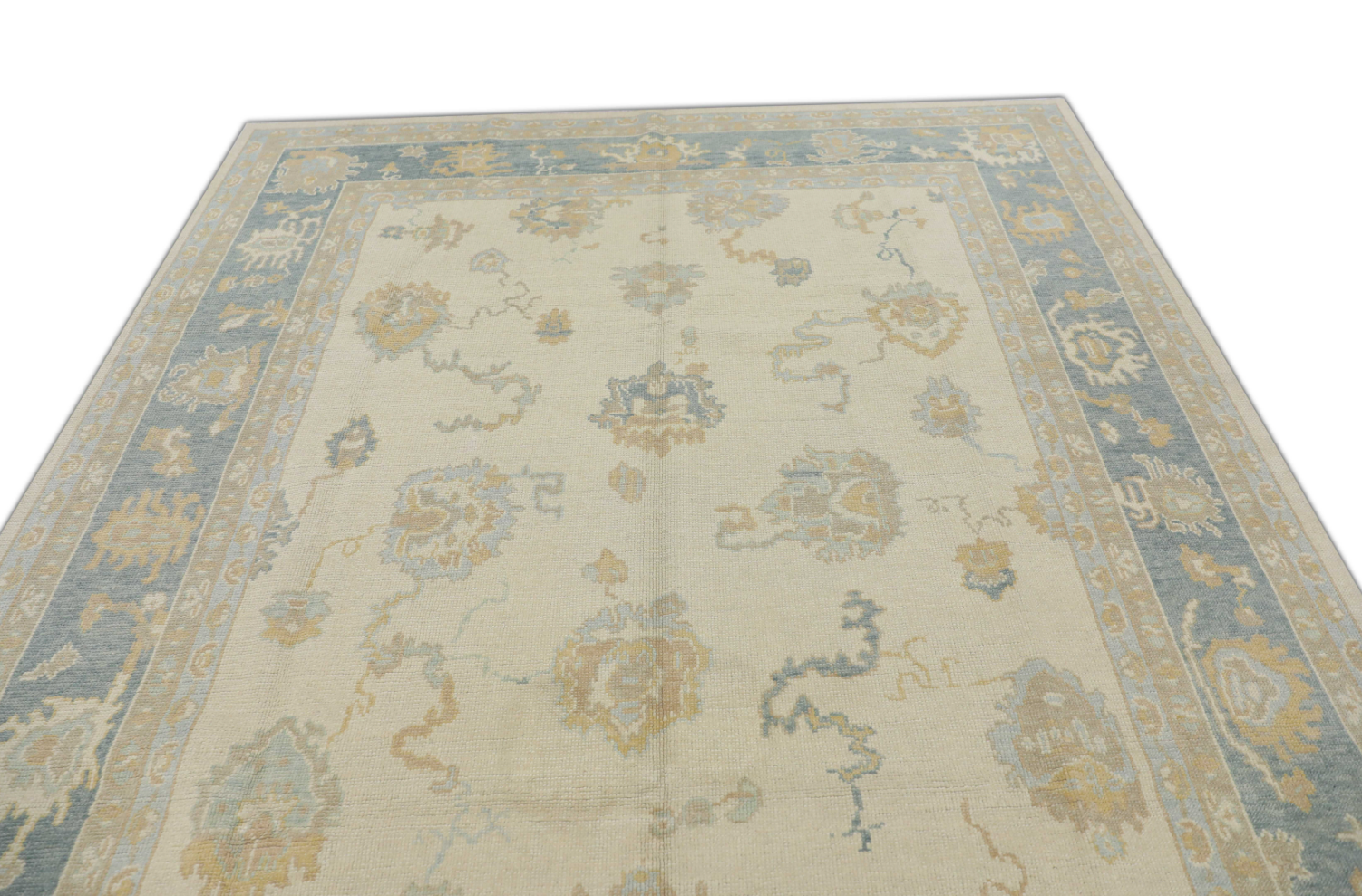 Turkish Oushak Rug 7'10" x 10'2" #1420