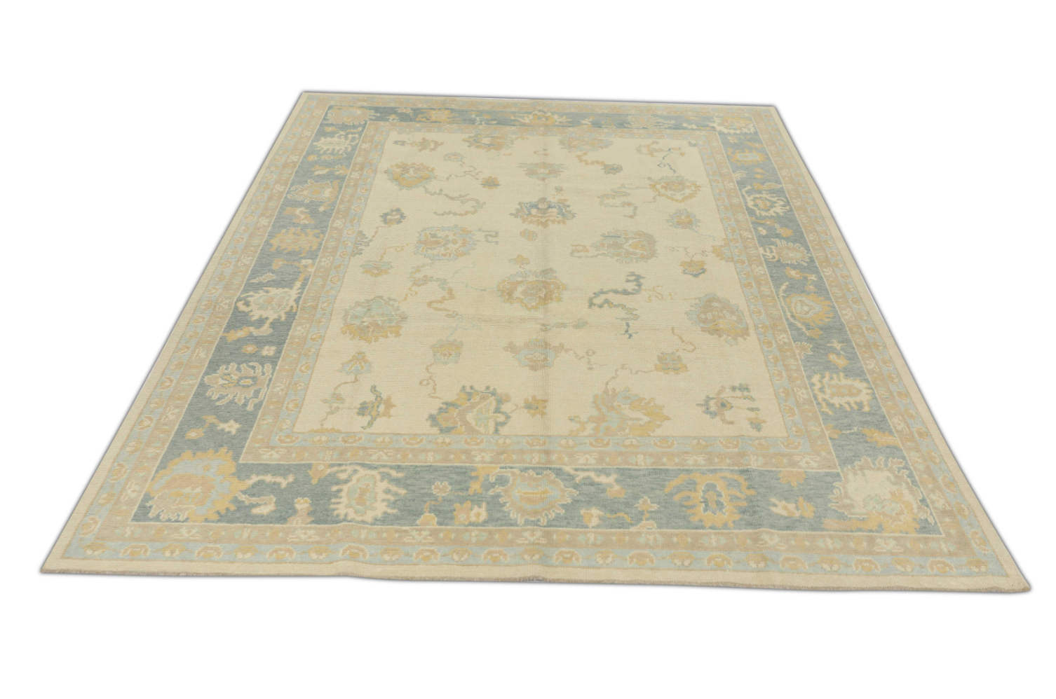Turkish Oushak Rug 7'10" x 10'2" #1420