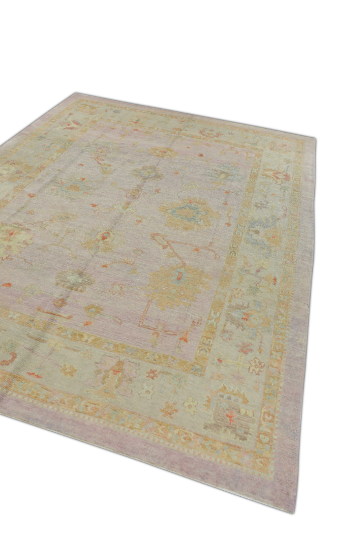 Turkish Oushak Rug 7'7" x 9'9" #384