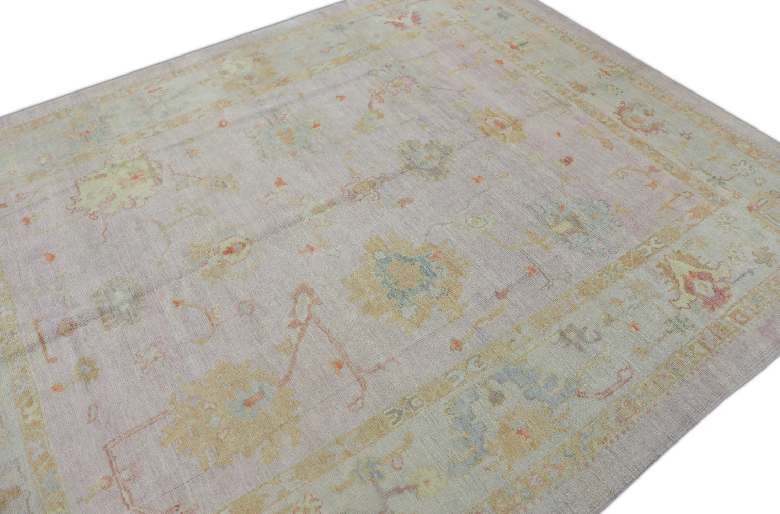 Turkish Oushak Rug 7'7" x 9'9" #384