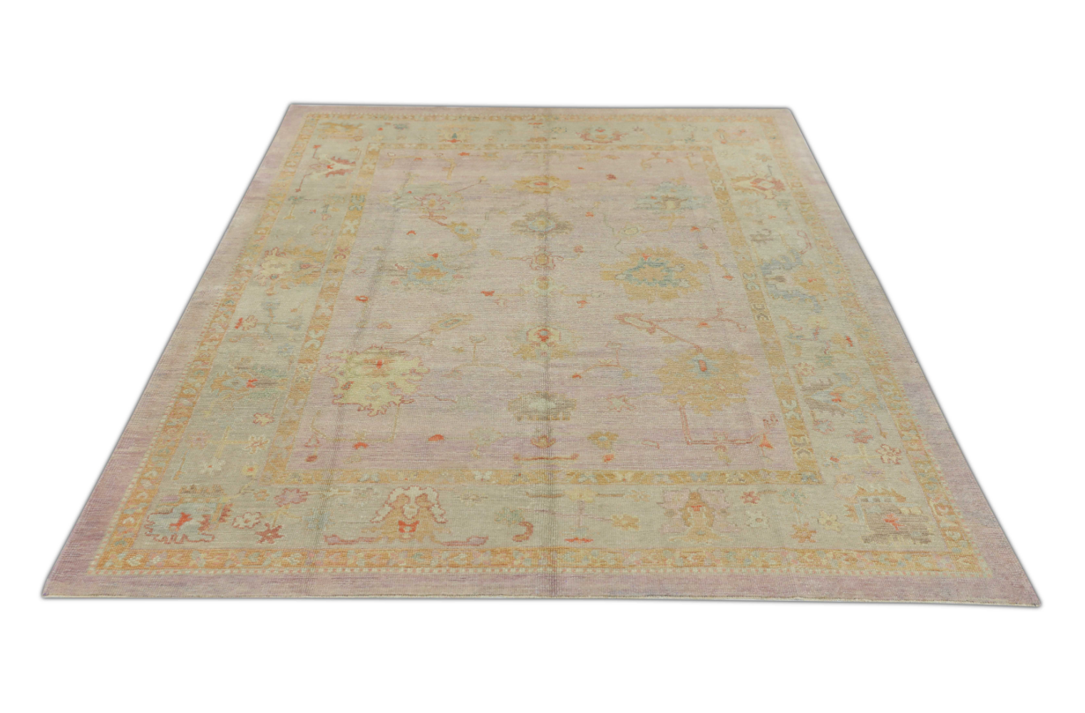 Turkish Oushak Rug 7'7" x 9'9" #384