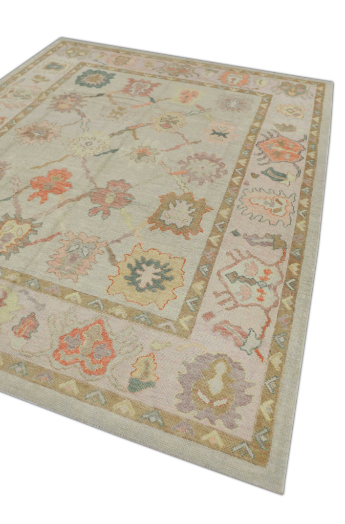 Turkish Oushak Rug 8'6" x 10'3" #1418