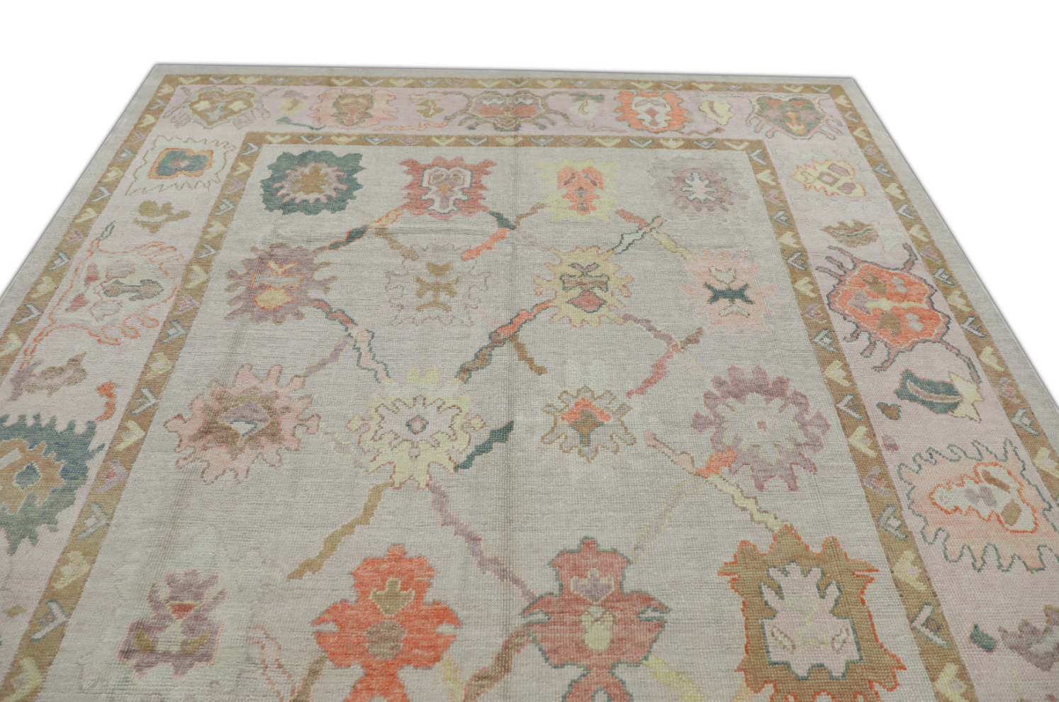 Turkish Oushak Rug 8'6" x 10'3" #1418