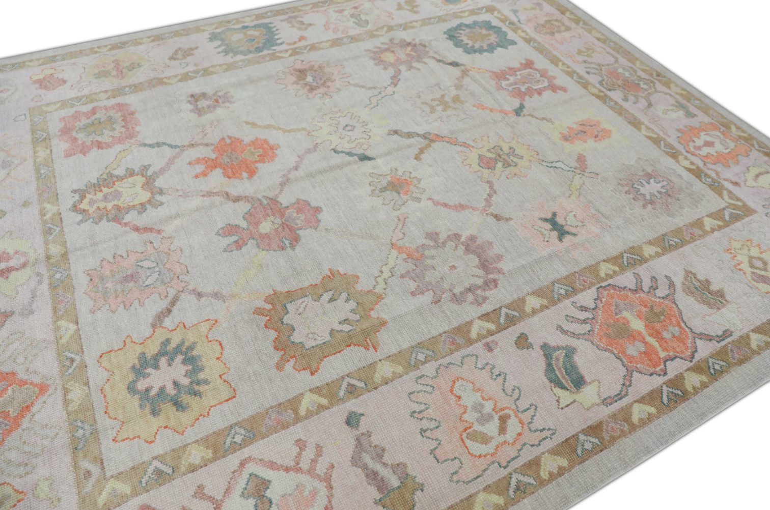 Turkish Oushak Rug 8'6" x 10'3" #1418