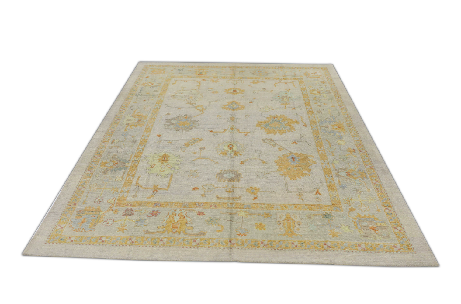 Turkish Oushak Rug 8'3" x 10'5" #385