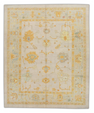 Turkish Oushak Rug 8'3" x 10'5" #385