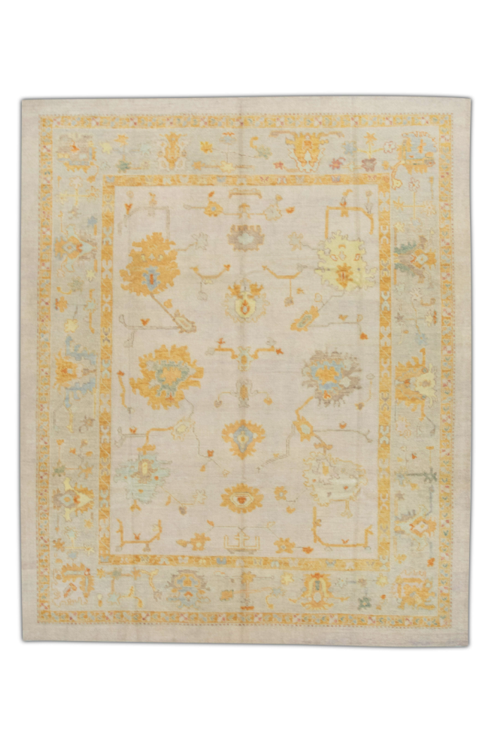 Turkish Oushak Rug 8'3" x 10'5" #385
