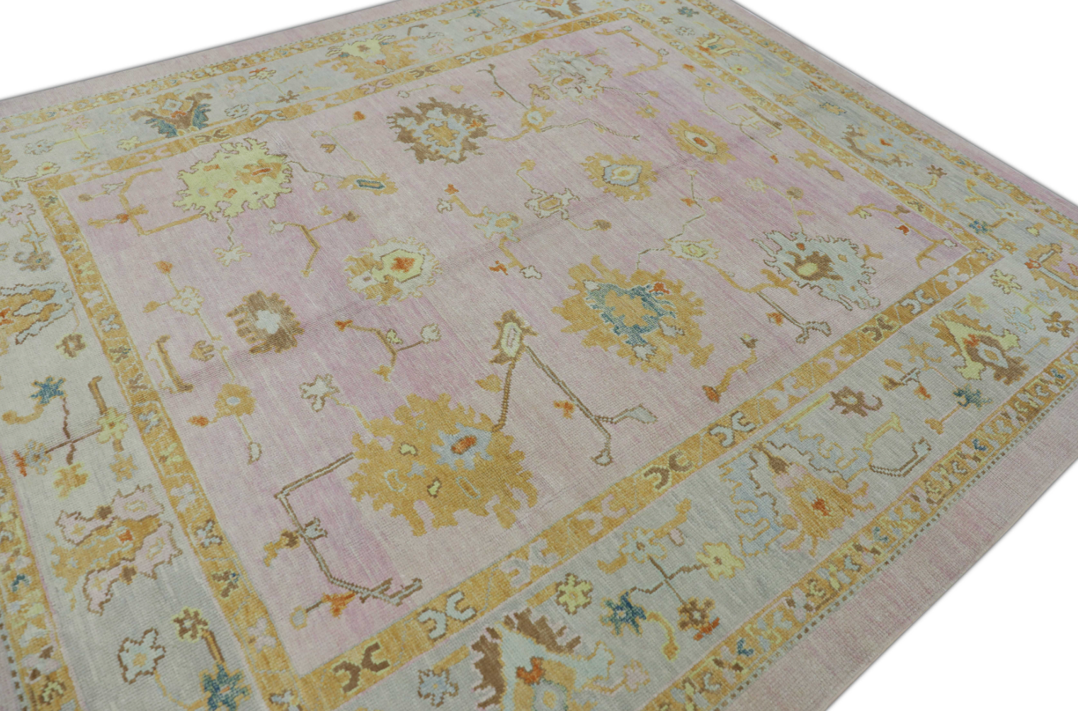 Turkish Oushak Rug 8'5" x 9'10" #378