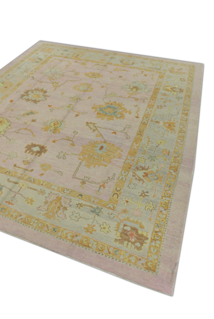 Turkish Oushak Rug 8'6" x 9'7" #375