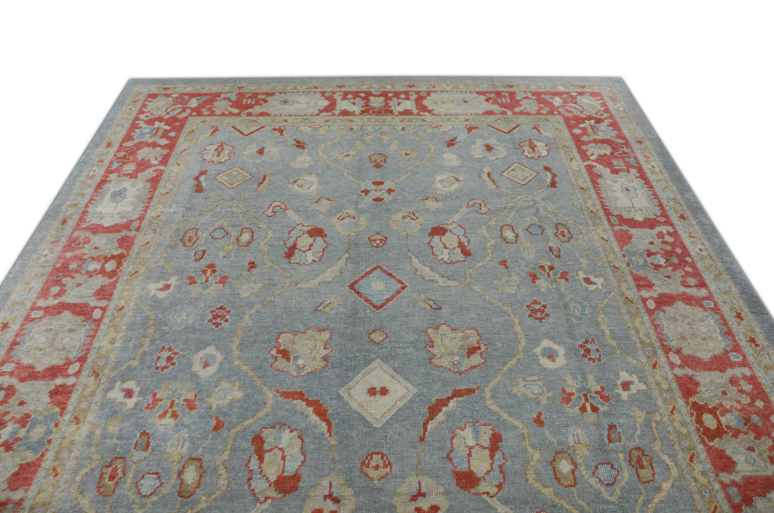 Turkish Oushak Rug 8'1" x 9'11" #2374