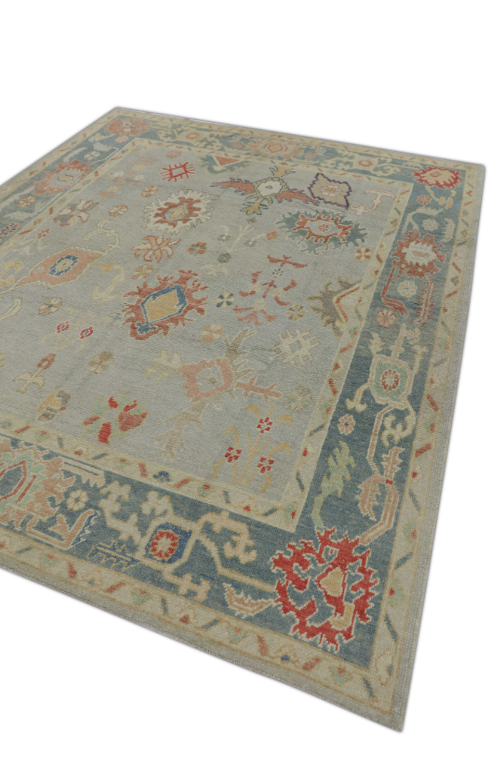 Turkish Oushak Rug 8'4" x 9'11" #2233
