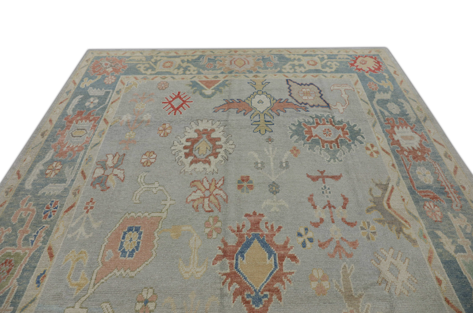 Turkish Oushak Rug 8'4" x 9'11" #2233
