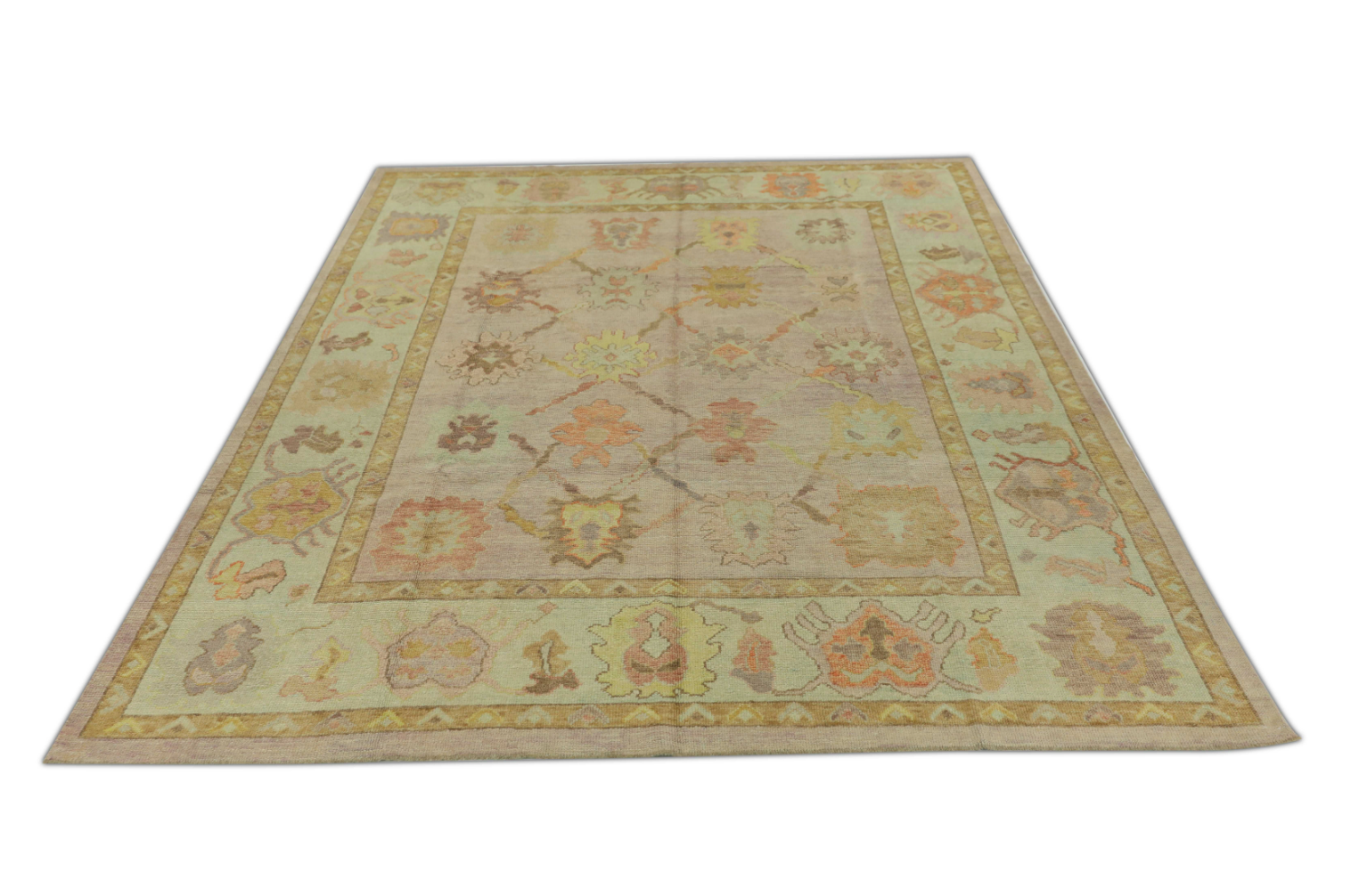 Turkish Oushak Rug 8' x 10'4" #207