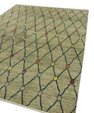 Turkish Tulu Rug Hand Knotted 8'2" x 10'7" #M-1033