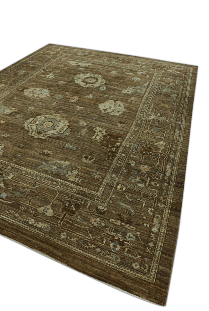 Turkish Oushak Rug 9'7" x 11'7" #251