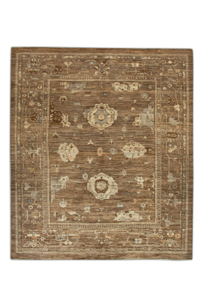 Turkish Oushak Rug 9'7" x 11'7" #251