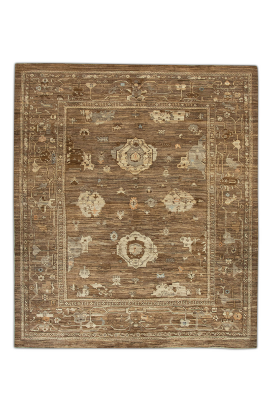 #251 Turkish Oushak 9'7" x 11'7"