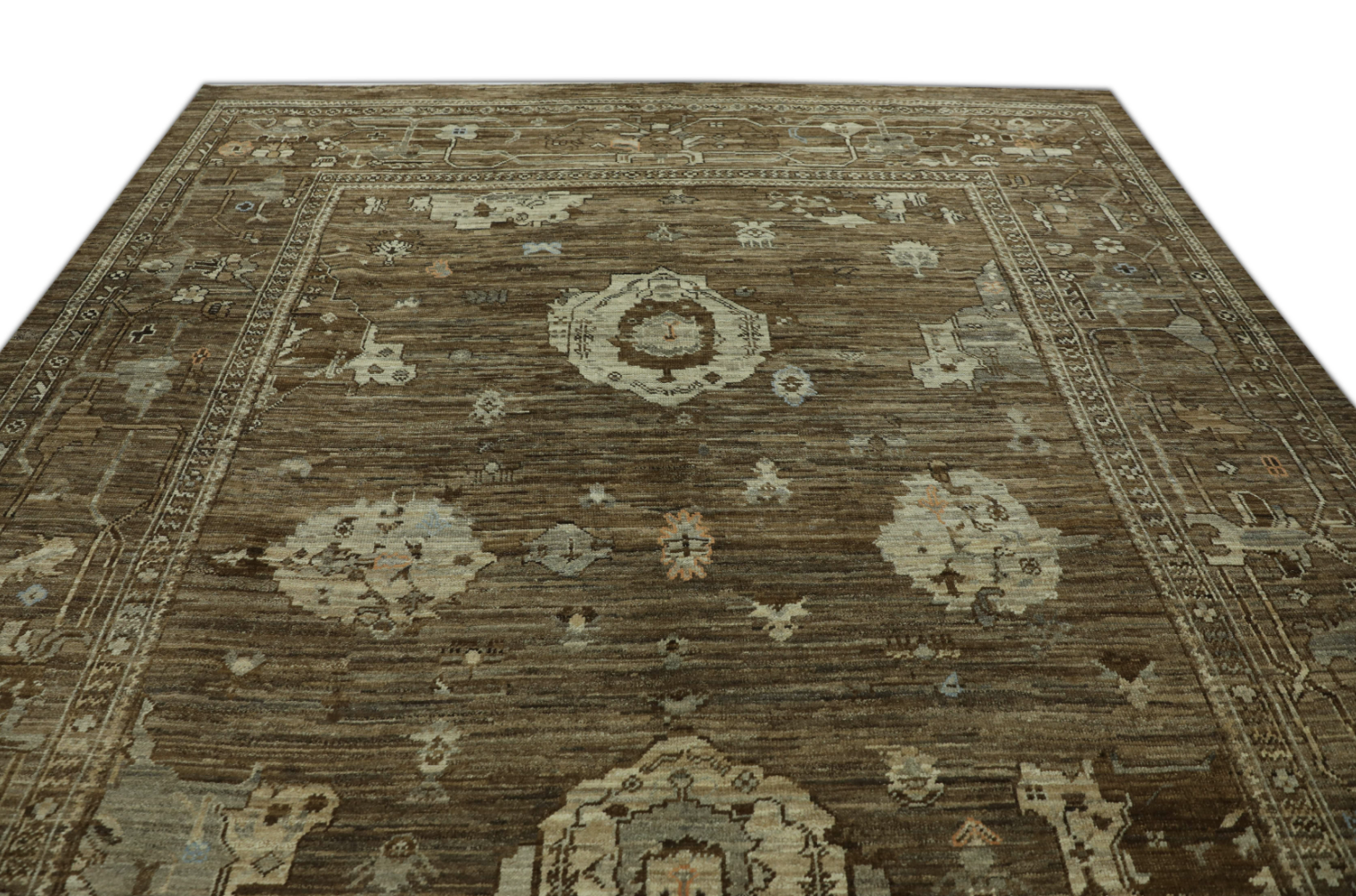 Turkish Oushak Rug 9'7" x 11'7" #251