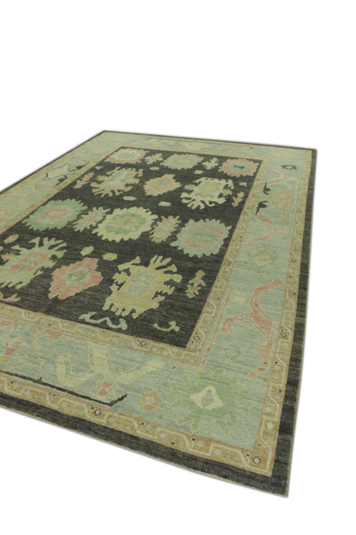 Turkish Oushak Rug 9' x 12'6" #1002
