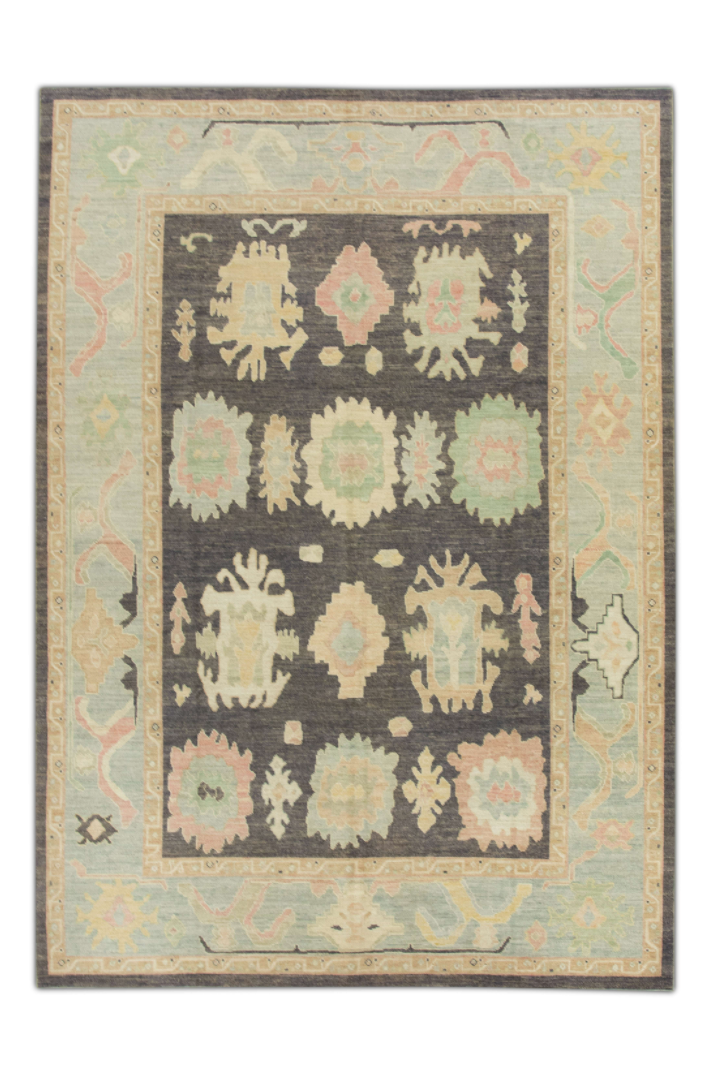 Turkish Oushak Rug 9' x 12'6" #1002