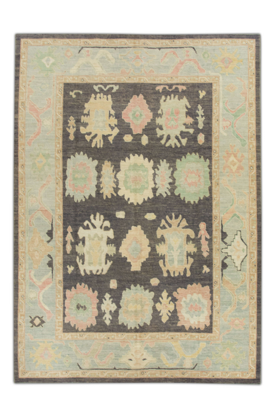 #1002 Turkish Oushak 9' x 12'6"