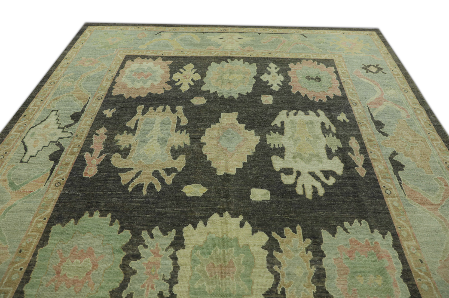 Turkish Oushak Rug 9' x 12'6" #1002
