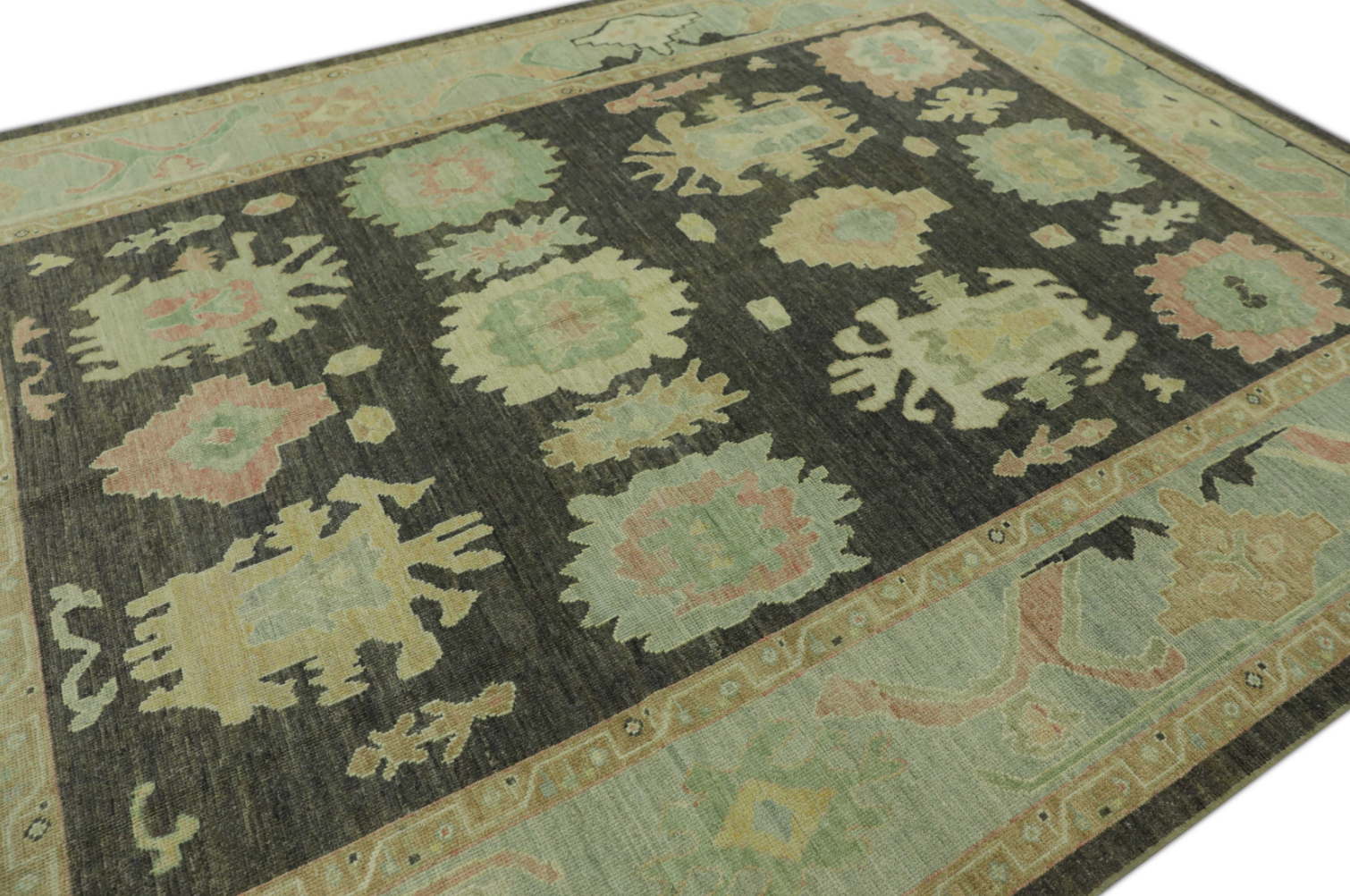 Turkish Oushak Rug 9' x 12'6" #1002