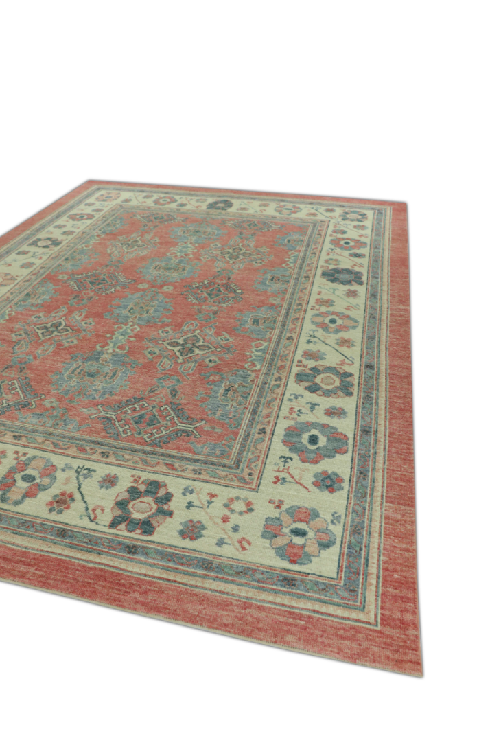 Turkish Oushak Rug 9'1" x 11'7" #1038