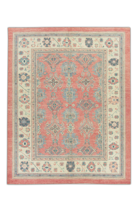 #1038 Turkish Oushak 9'1" x 11'7"